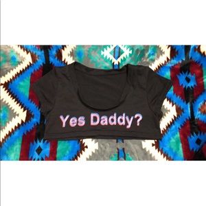 Daddy Extra Cropped Top